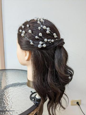 雯雯彩粧師 - 華麗優雅捲髮造型1