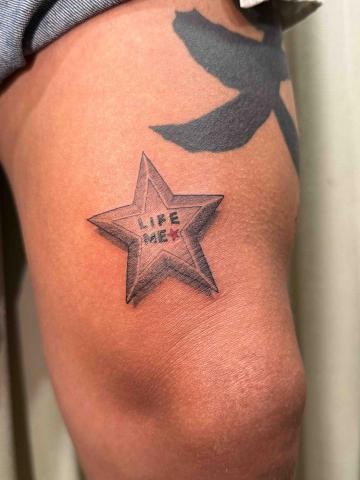 老夫 - 自己的腿