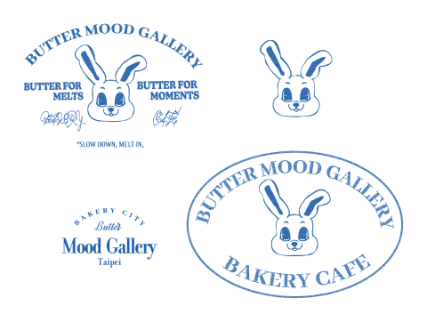 teddy - 歐洲復古風格咖啡廳LOGO設計