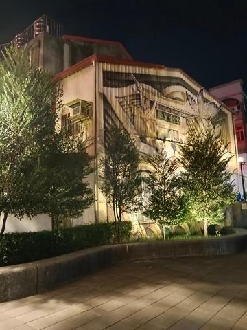 自己接案 - 藍賽圖的建築照-夜景 