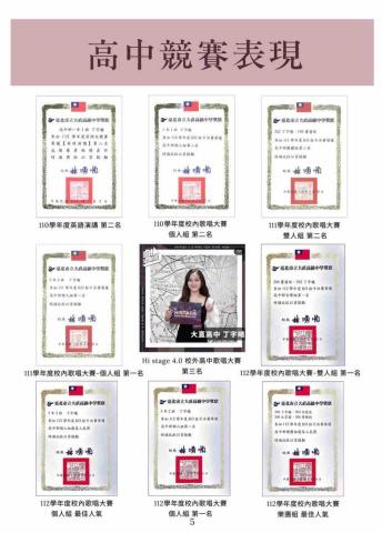 曦曦 多類型家教服務 - 獎狀類