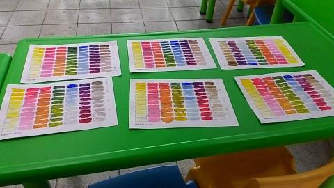 安娜 - 水彩色階練習