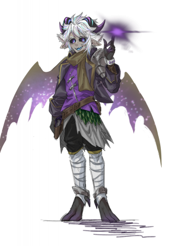 邱凡 - 角色設計立繪
