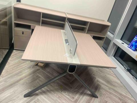 傑erry傢俱組裝 - 兩人含櫃辦公桌