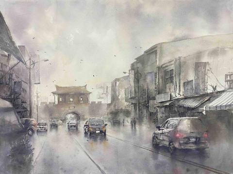 陳煒承 - ［水彩風景對開］