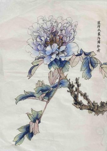 陳煒承 - ［水墨工筆花］