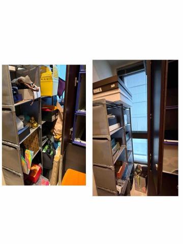欣欣 - 儲藏室整理前後照
幫忙清除很多客戶用不到的東西
並擦拭乾淨重新歸位