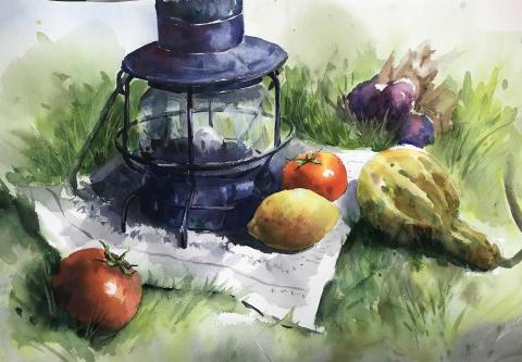 林昕妤 - 靜物水彩