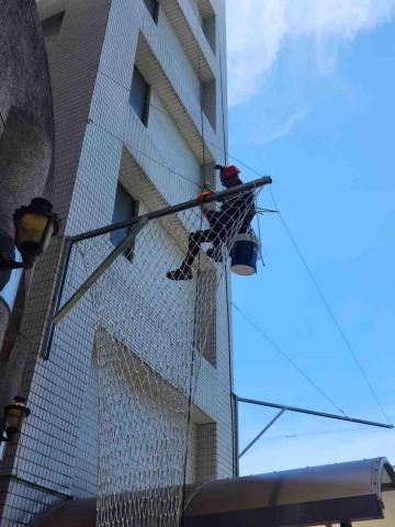 Vertex Access峰域技術 - 防墜網安裝