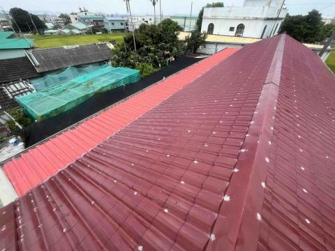千云工程行 - 民宅 琉璃瓦鐵皮 水性防水滲透底漆 施工完成照片