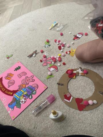 Tiphotonkhe "Tinky" Dlamini - This is one of the activities I did with my student for Christmas.