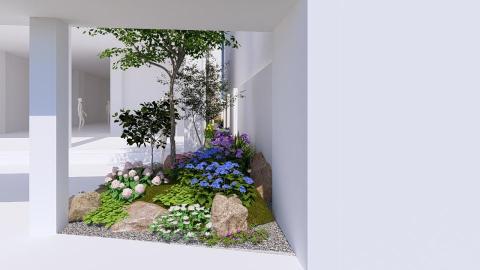 榆森景觀設計有限公司 - 台中北屯私人住宅｜前院景觀規劃
3D模擬圖

案件進行中, 預計於2026年07月完工