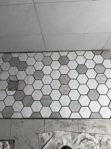 陳忠義 - 六角地磚施作