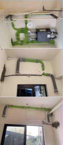 勝陽空調電器行 - 裝潢案場 新風系統安裝與空調系統配管