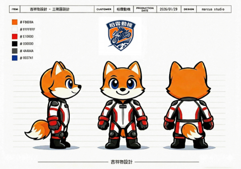 山水設計工作室 - 企業吉祥物設計