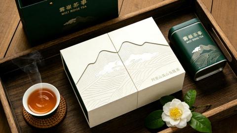 山水設計工作室 - 茶葉禮盒設計
