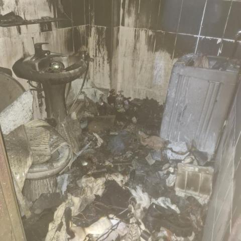 阿信拆除 清運 家具搬運 - 火災現場拆除清運前