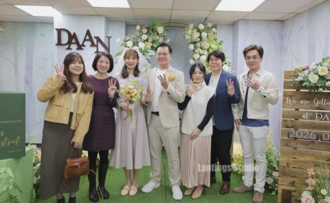 Lantings Studio影像彩妝主持工作室 - 20260303 大安戶政-登記結婚平面拍攝
1