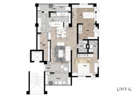 著墨設計｜UMYK.works - 信義吳宅室內裝修工程(施工中)-04