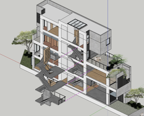 著墨設計｜UMYK.works - 芎林劉宅新建工程(施工中)-04