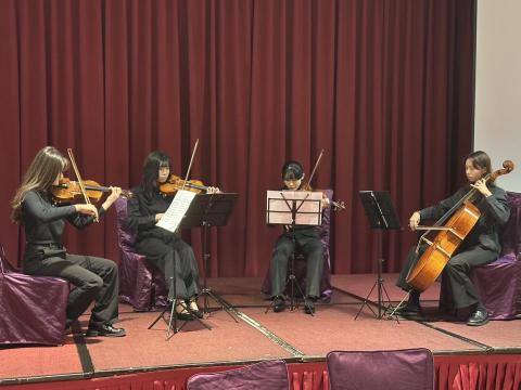 弦樂四重奏表演 - 
