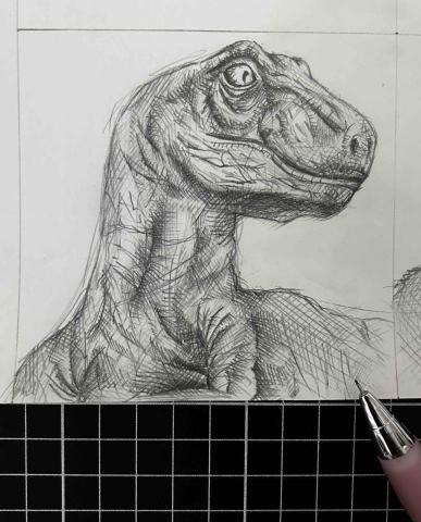 YK Art - 鉛筆素描作品