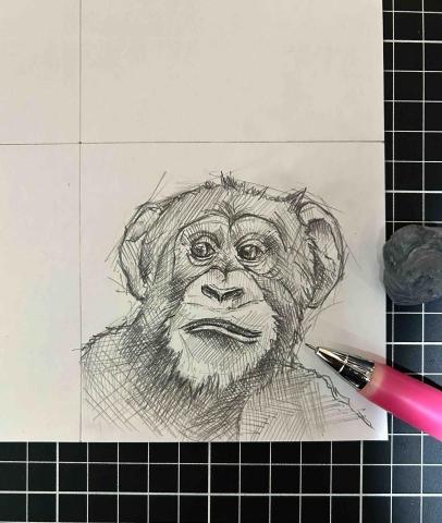 YK Art - 鉛筆素描作品