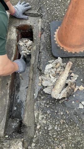通共環保衛生工程行 - 餐廳外部管路堵塞
水刀疏通+內視鏡