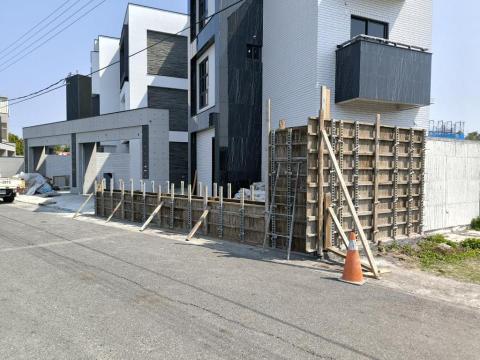 台翔興業建築工程行 王臺慶 - 增建造型牆