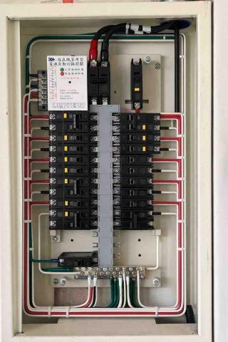 盛育水電工程 - 戶內開關箱結線