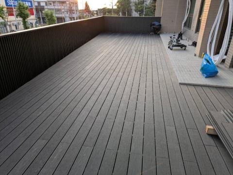 木茯工作室 - 戶外塑木地板。