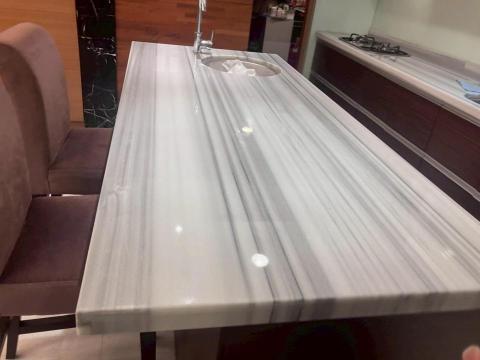 浴室.廚房石材.翻新.美容 - 廚房中島