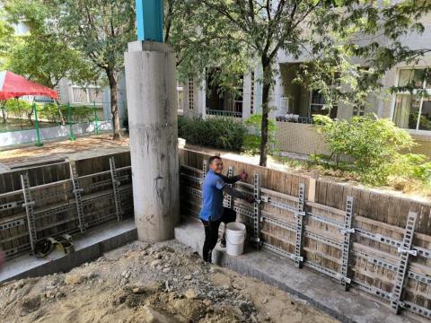 台翔興業建築工程行 王臺慶 - 裕文國小 籃球場基礎工程