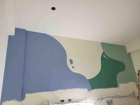 老麥油漆美學 - 特殊造型跳色設計