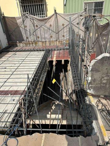 啟正 - 增建樓層植筋結構補強施工