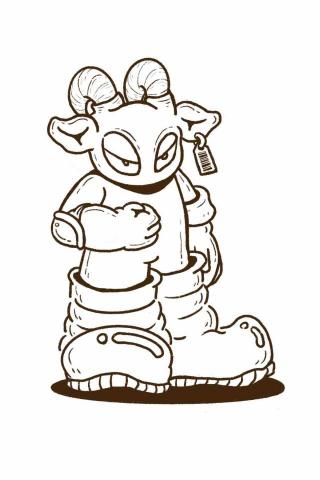 ㄠˋㄠˋ - 美式角色設計