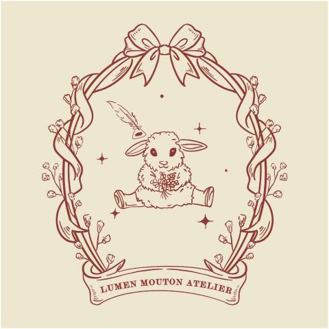 胡可薇 - 此 Logo 以法式風格為設計主軸，運用簡潔俐落的線條進行構成，
呈現出優雅且具有精緻感的視覺形象