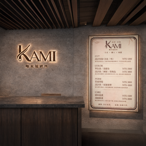 Meaning Lab - 理髮店設計