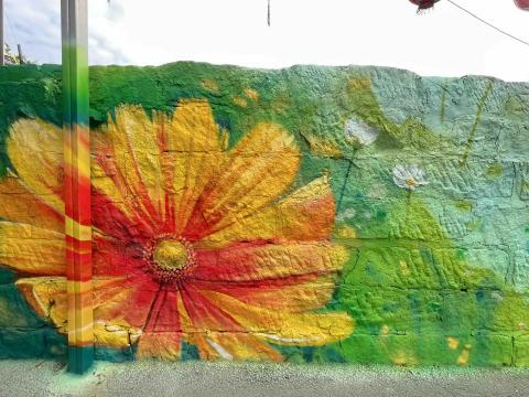 寒藝靈彩有限公司 - 里長里內街道牆面美化