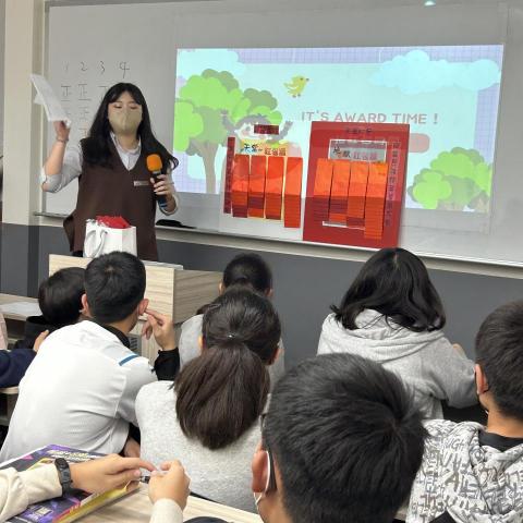 黃靖雯 - 國一新年春遊鋪陳活動