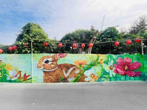 寒藝靈彩有限公司 - 里長里內街道牆面美化