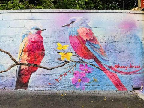 寒藝靈彩有限公司 - 里長里內街道牆面美化