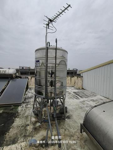 瑋成水電裝修工作室 - 施工後：水塔換裝