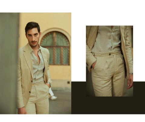 Dio - 本案例為於意大利佛羅倫斯完成之品牌形象拍攝。

透過當地歐洲攝影團隊與模特兒資源，
結合地中海海岸、歷史建築與自然街景場地，
完成多套服裝之戶外實景拍攝。

本次拍攝由台灣端進行風格方向規劃，
並透過樣衣寄送至歐洲當地團隊進行拍攝執行，
無需品牌全員出國，即可完成歐洲實地形象拍攝。