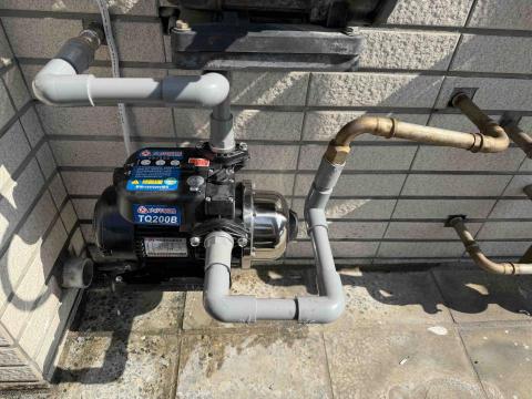 錒翰水電工程 - 連工帶料安裝加壓馬達