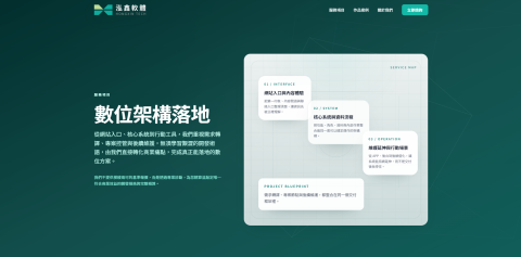 泓鑫軟體工作室 - 數位架構落地