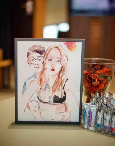 Rose 似顏繪插畫 - 