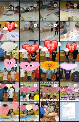 程虹秦 - 帶孩子們參加英文演講比賽