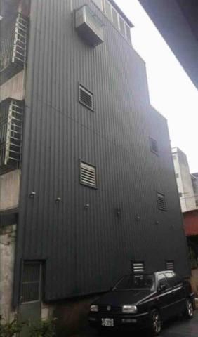 鑫豐工程行 - 外牆防水穿鐵衣、五溝鋁鋅浪板鐵灰色