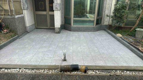 高宇泥作修繕工程 - 花圃漏水到地下停車位 土全挖除重新做防水灌漿貼地磚